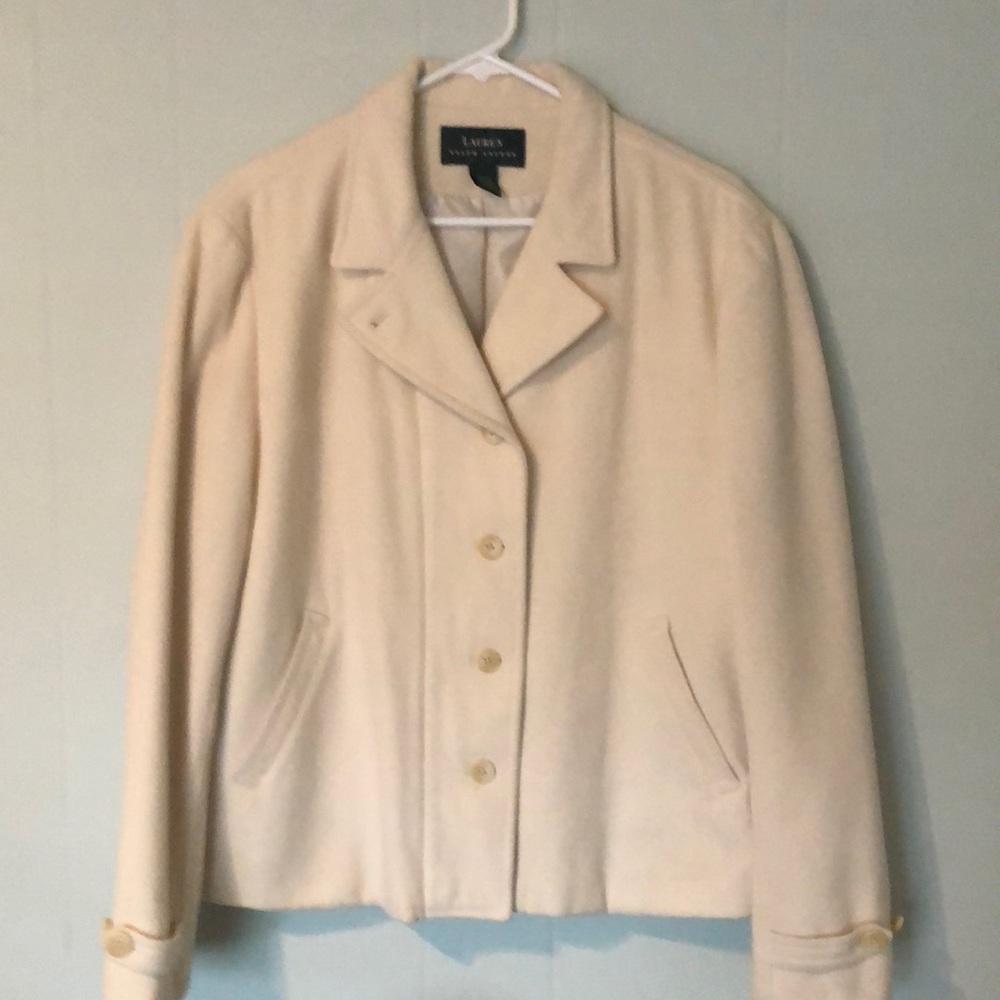 Wool and angora waist coat